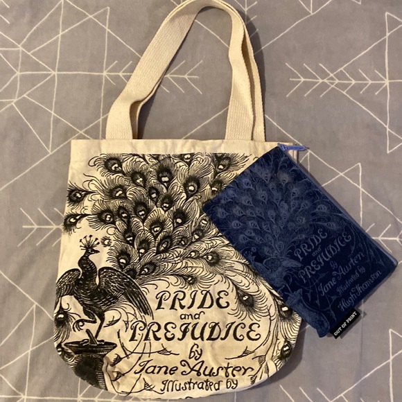 Out of Print Handbags - Out of Print Pride & Prejudice Tote Set